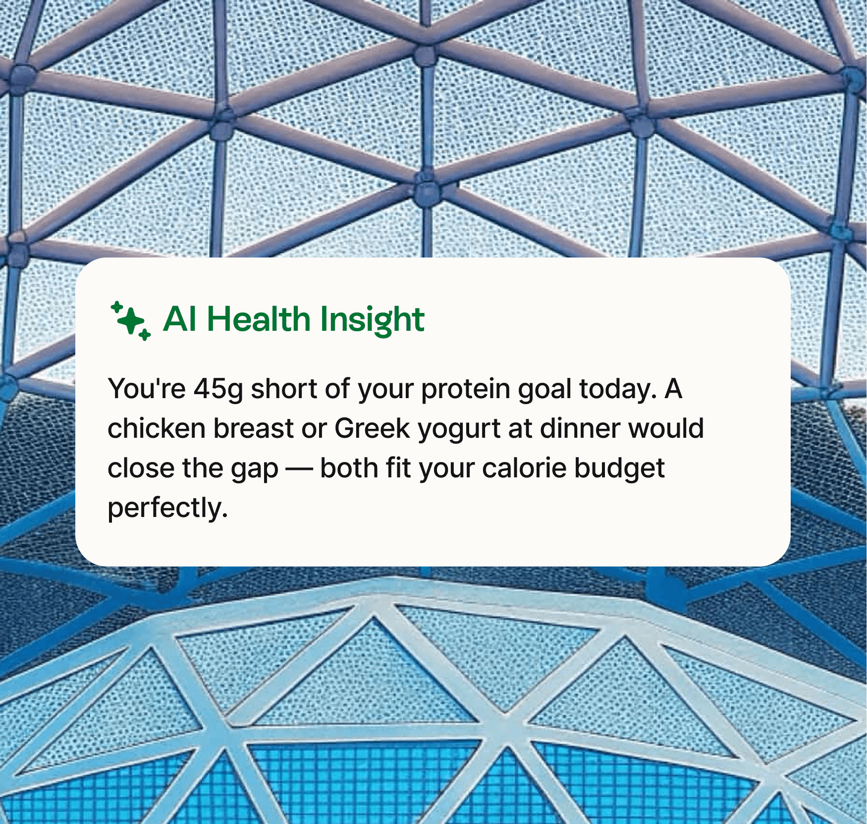 Personalized nutrition intelligence